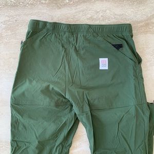 Topo design tech pants. Thin and durable pants for hiking/commuting.